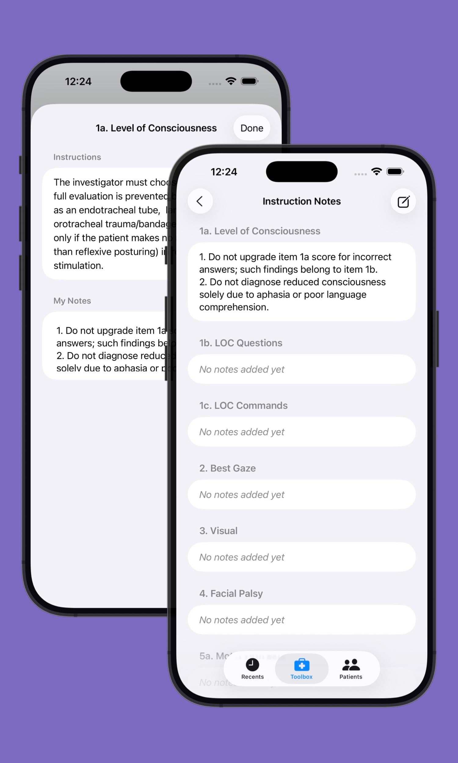 Add Notes to Each Score to Keep Refining Accuracy